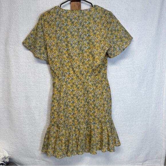 BB Dakota by Steve Madden Big Flirt Energy Dress in Sunflower Size 4 - Picture 4 of 8